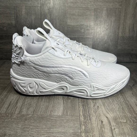 Puma Other - Puma MB.04 Basketball Shoes LaMelo Ball Mens 13 White Rare 311319-01 NEW